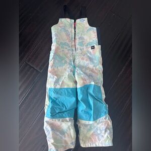 Burton bib ski pants 4T